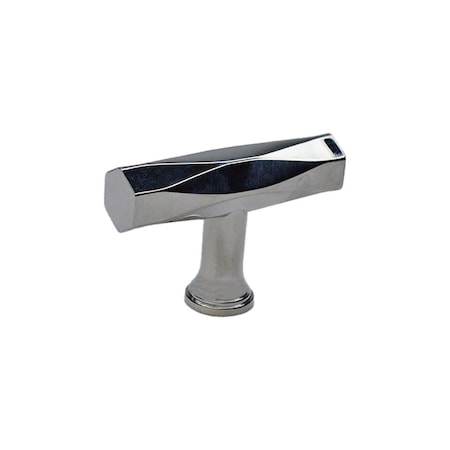 Emtek Tribeca T Cabinet Knob Polished Nickel Lifetime Finish 86729US14